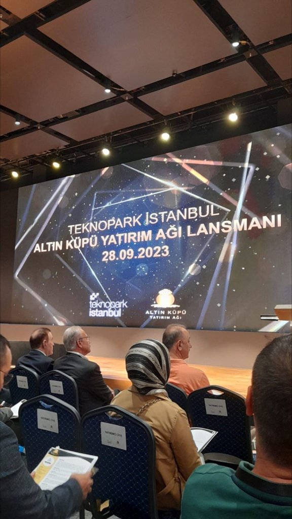 Teknopark İstanbul Altın Küpü Yatırım Ağı Lansmanı’na katıldık.