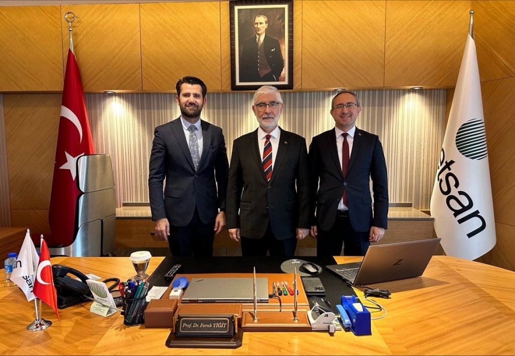 Genel Müdürümüz Latif ULU ve Boğaziçi Üniversitesi Teknopark Genel Müdürü Dr. Cem Duran, Roketsan Yönetim Kurulu Başkanı Sn. Prof.Dr. Faruk Yigit’i ziyaret etti.