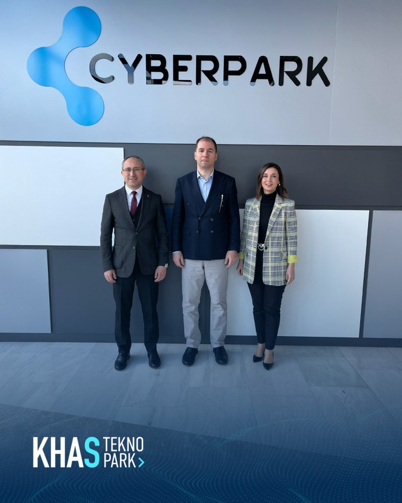 Bilkent Cyberpark Genel Müdürü Faruk İnaltekin’e ziyaret.